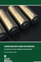 Lithium Battery Guide 2024 cover